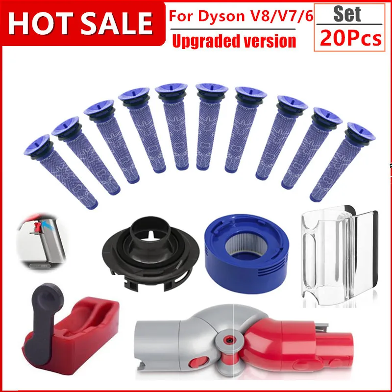 Пост-фильтр настенное крепление кронштейн триггер Loc для Dyson-V8-Animal и Dyson V8