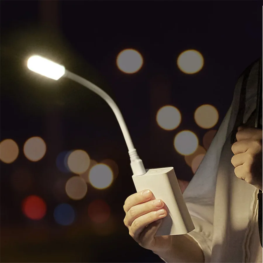Портативная Ночная мини-лампа 25 см USB 8 светодиодных чипов 5 в пост. Тока - купить по