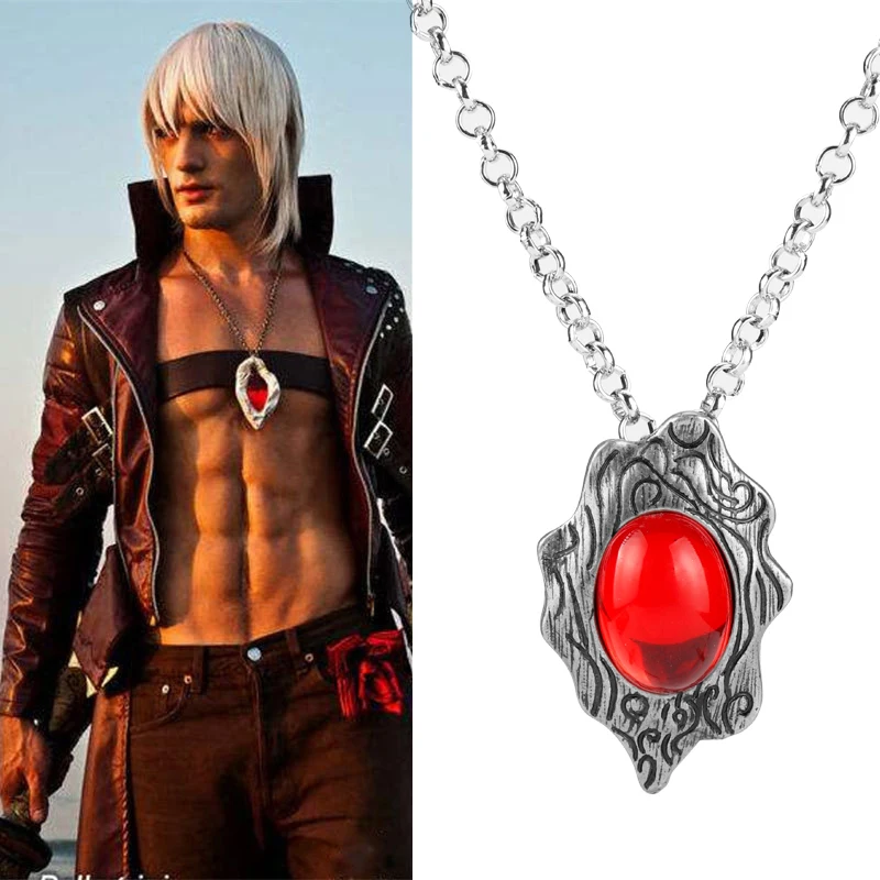 Game Jewelry DMC Demon Hunter Dante Amulet кулон ожерелье для косплея вспомогательная цепь с