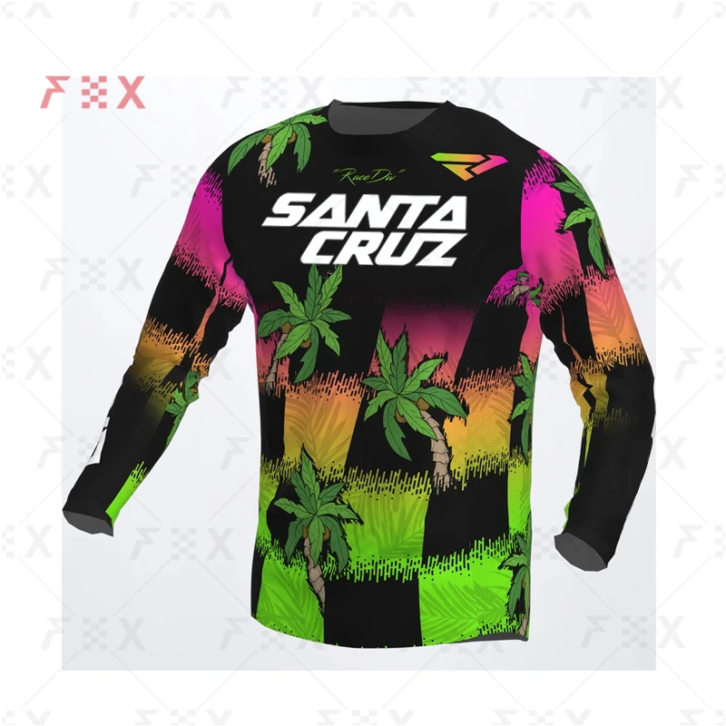Футболка для горного велосипеда santa cruz новинка 2021 футболка с длинным рукавом bmx