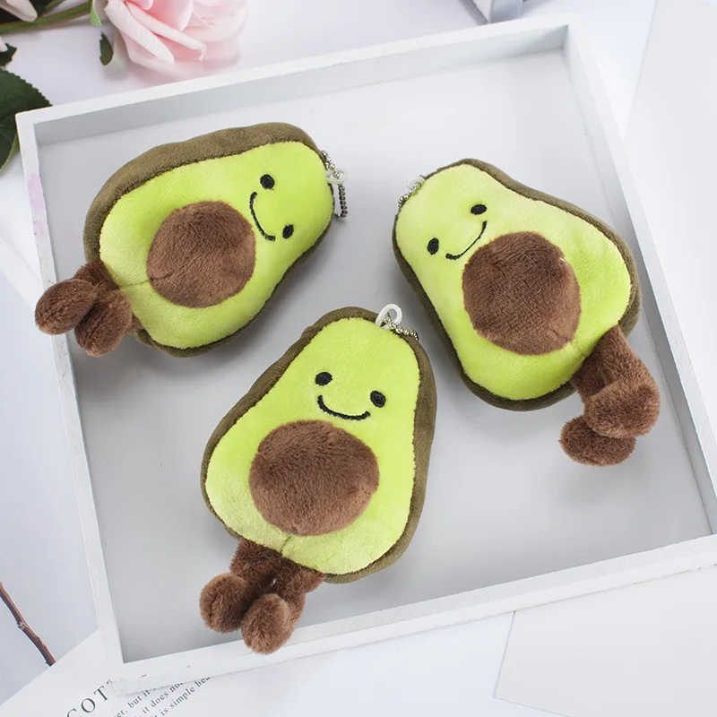 

Kawaii Avocado Keychain Stuffed Plush Toy Filled Doll Pillow Soft Plush Doll Toy Child Baby Girl Birthday Gift
