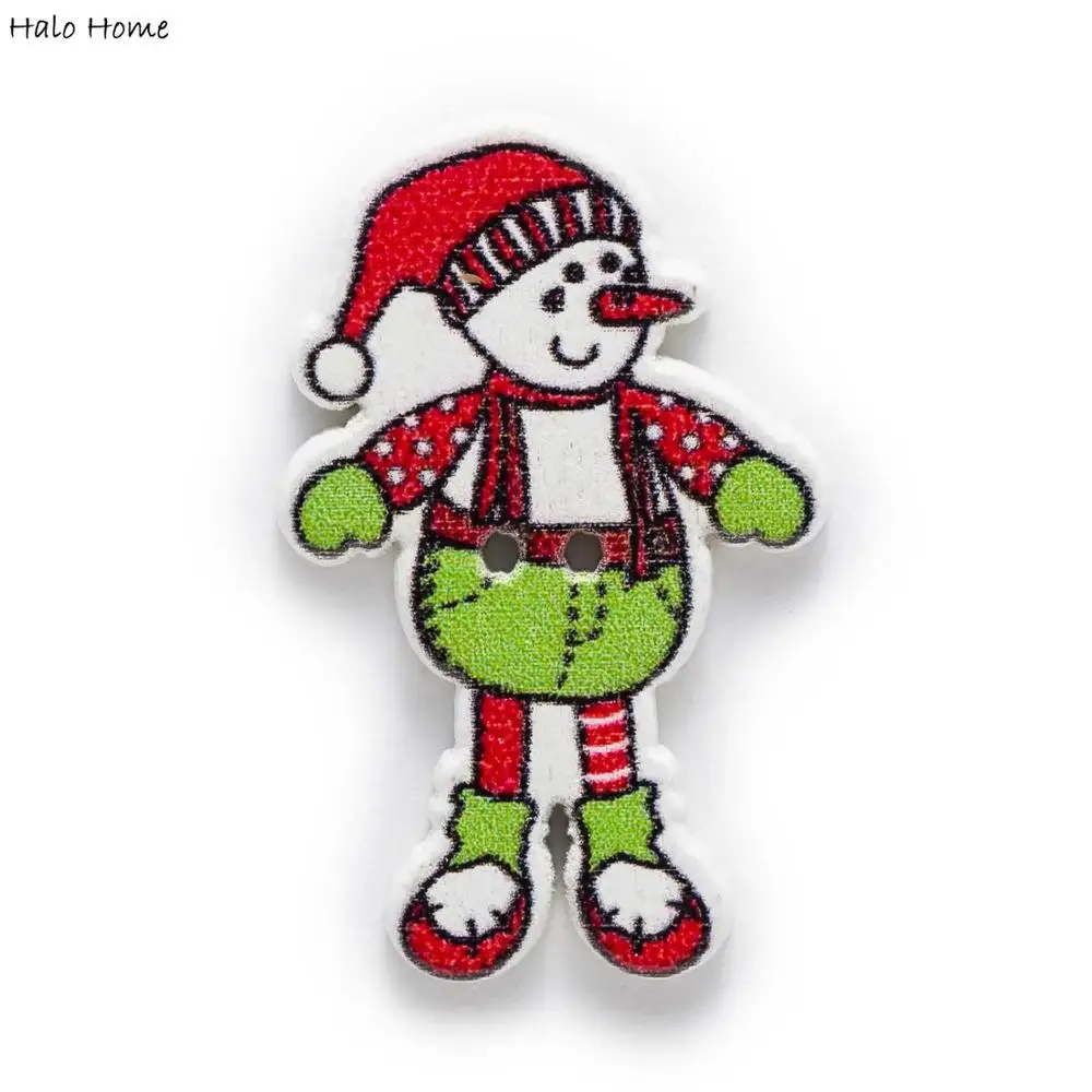 10 шт. Разные стили По индивидуальному заказу Рождественская тема деревянные