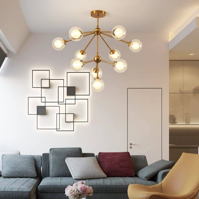 Винтажная Подвесная лампа люстры в стиле лофт светодиодный Современные