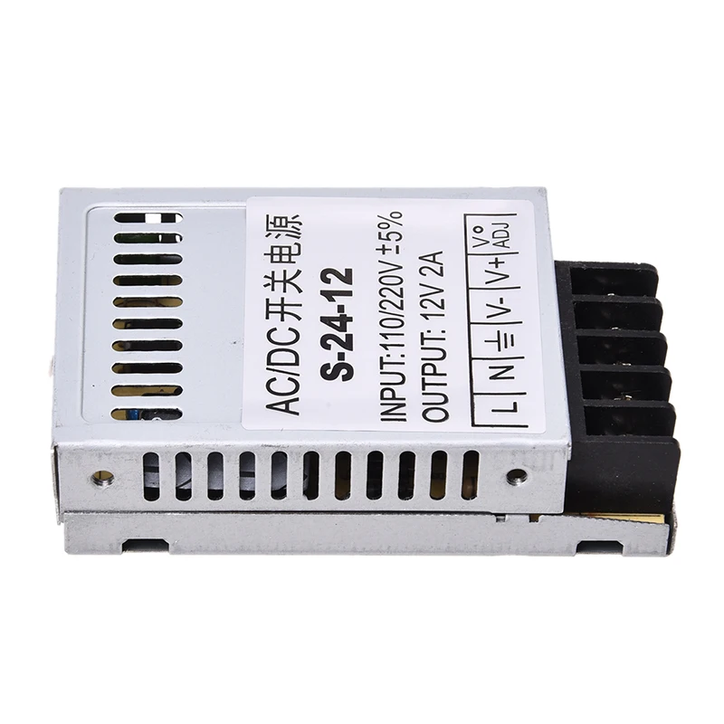 24 Вт драйвер источника питания трансформатор постоянного тока 12 В 2 а по