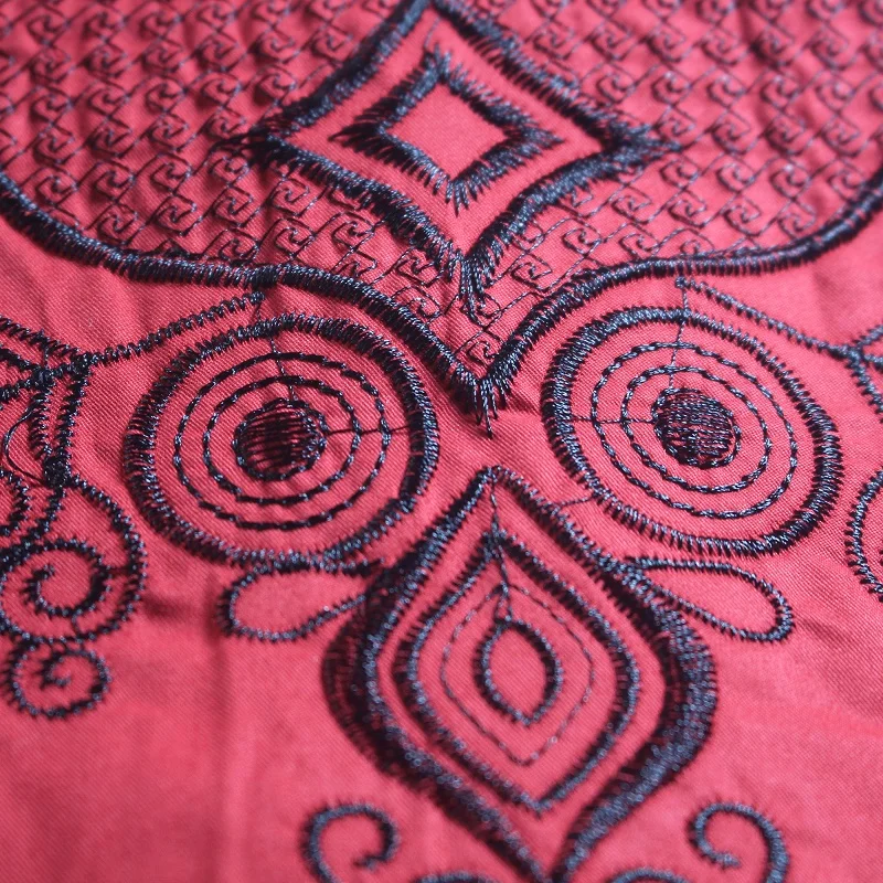 Мусульманская футболка Этническая одежда с вышивкой Мужская топы Дашики