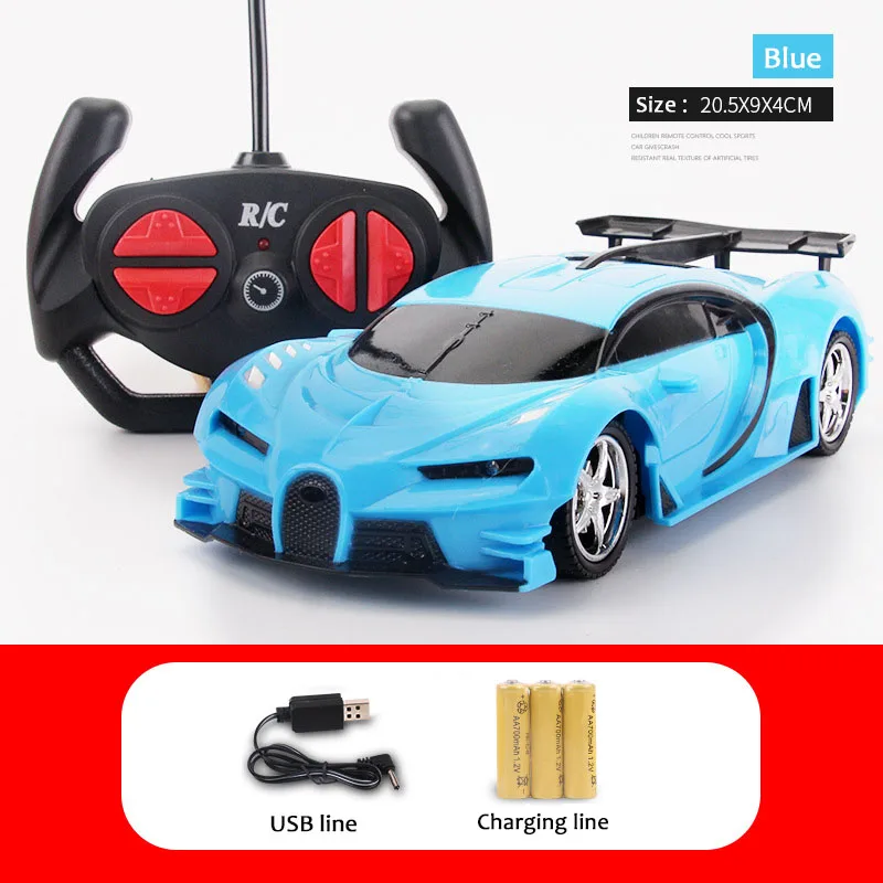 1:18 RC автомобиль пульт дистанционного управления игрушки светодиодный