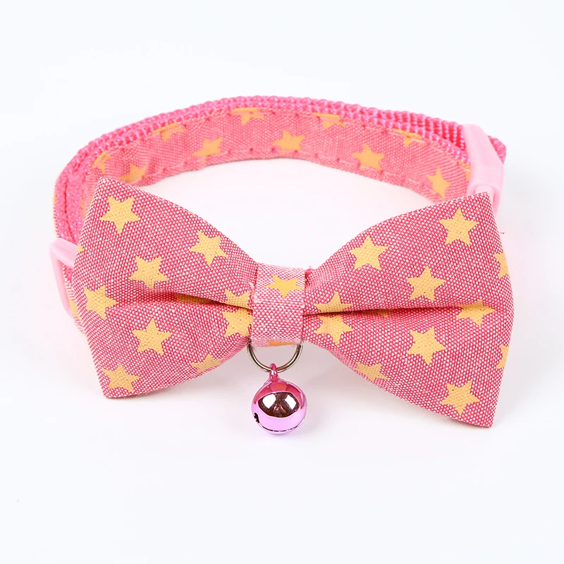 600 шт./лот новый регулируемый милый галстук ошейник для собак кошек питомцев