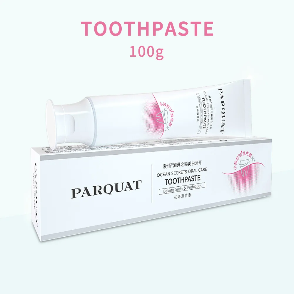 100 г отбеливающая зубная паста пищевая Сода пробиотическая отбеливание удаление