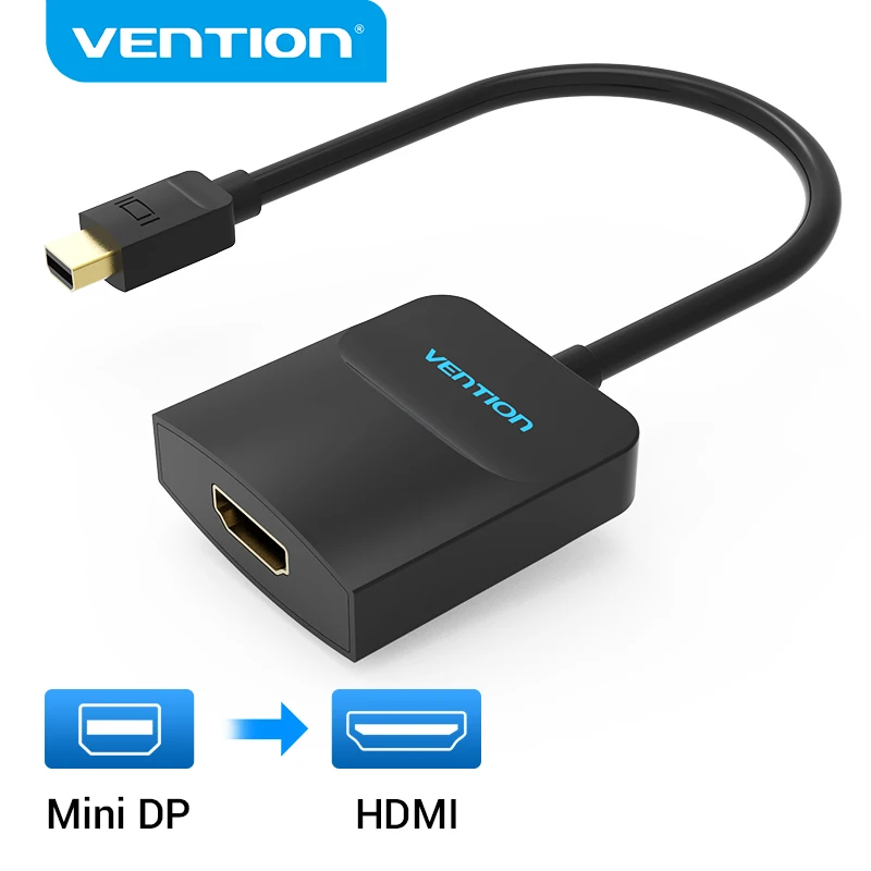 Адаптер Vention Mini DisplayPort HDMI DP конвертер Thunderbolt Male Female адаптер для MacBook Air Pro|Кабели VGA| |
