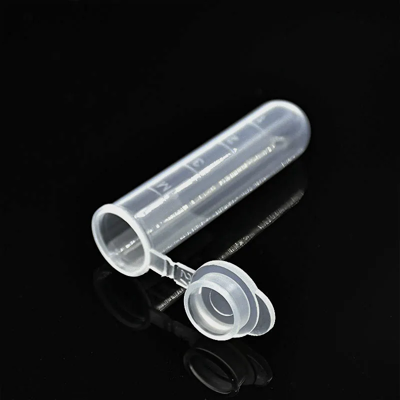 Центрифужные пробирки 5 мл центрифужной с крышкой Пластик Тесты трубка EP трубки
