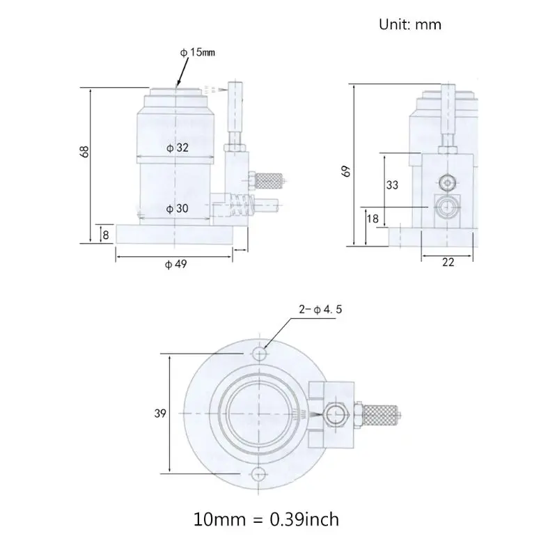 Automatic Tool Touch Sensor CNC Z Axis Press Setting Gauge | Machine Parts