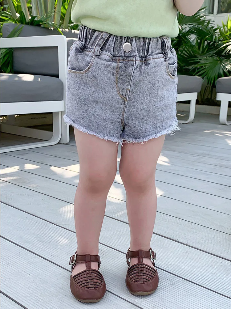 

Kids Jeans Shorts Girls Denim Pants Hot Pants Kids Shorts for Girls Short Jeans Summer Children Short Pant Girl Jeans Fashion