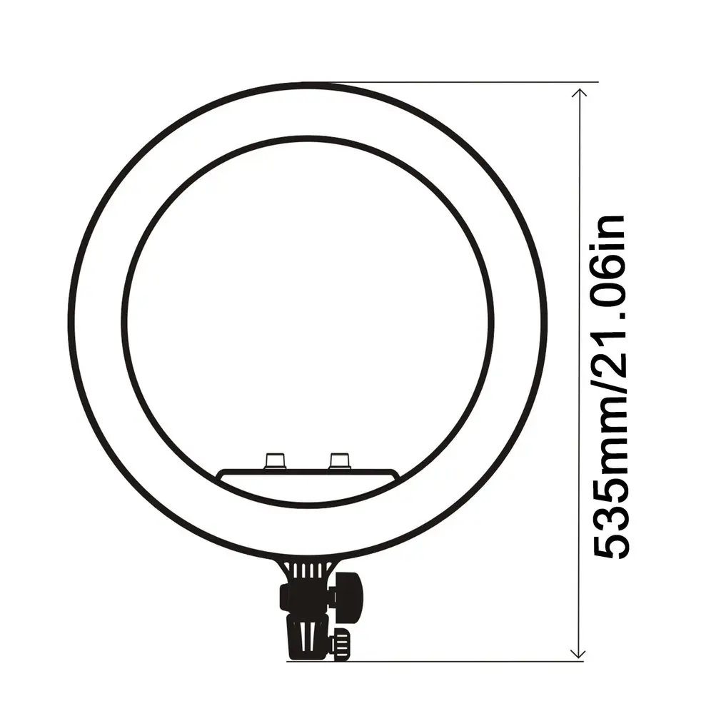 

Ring Fill Light Ring LED Selfie Light Portable Live Broadcast Fill Light LED Ring Light Photo Lamp Adjustable Stepless Lamp
