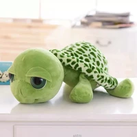 20cm stuffed plush cartoon turtle toy green big eyes stuffed tortoise turtle animal plush baby toy gift birthday xmas gift
