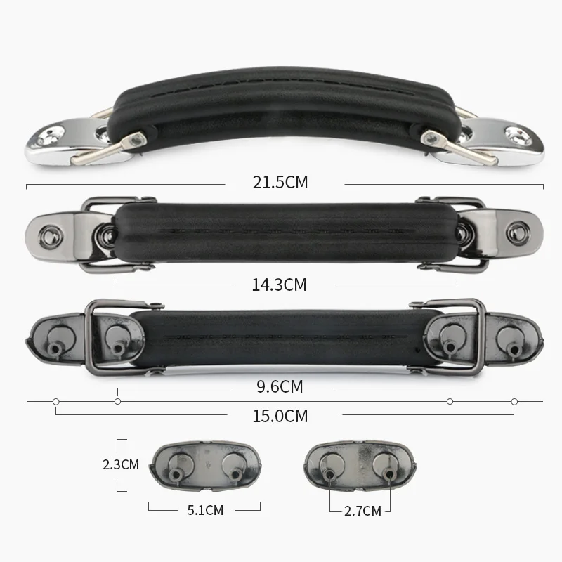 Trolley accessories handles are universal, luggage accessories handles, travel checked luggage, retractable handles