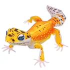 Леопард геккон ящерица оригами для ручной работы искусство мини Милая 3D бумажная модель рептилии животных DIY для детей и взрослых крафтовые игрушки QD-043