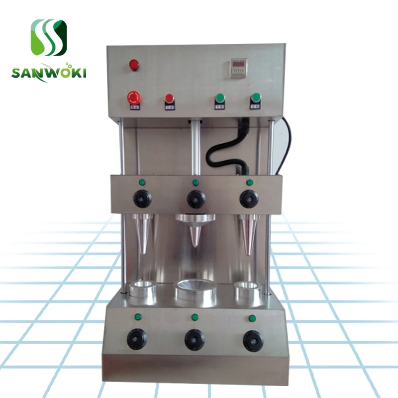 Электрический сладкий конус машина автомат для приготовления пиццы