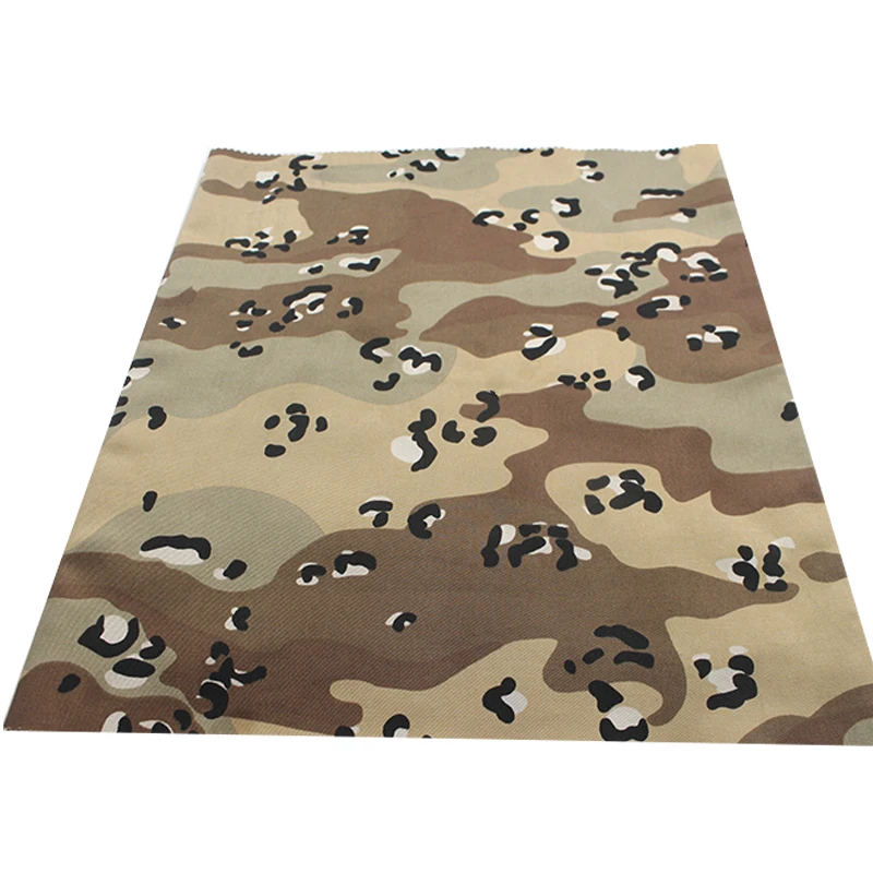 1.5 Meter Width Hunting Desert Spot Camouflage Fabric Polyester Cotton Twill Camo Cloth DIY Military Training Clothing Material | Спорт и