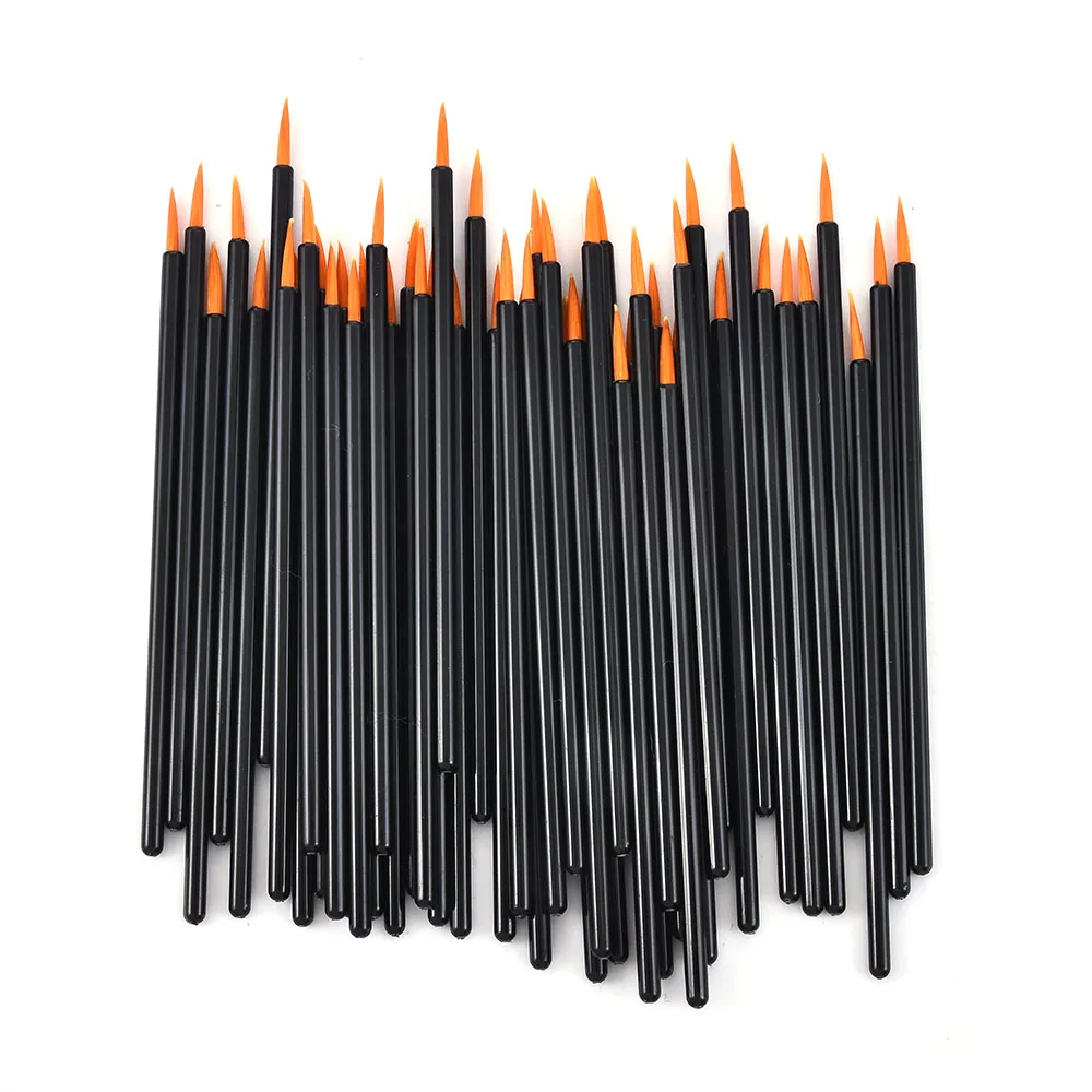 

50 Pcs Perfect Disposable Eyeliner Lip Brush Set Hands Applicator Makeup Cosmetic Tool Best Gloss Women Accessories Wholesale