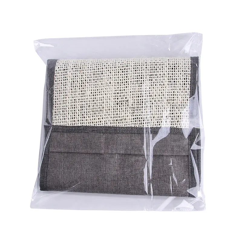 

Home Furniture Protector Cat Cardboard Cat Anti Scratch Sofa Cover with Organizer Pockets Solid Color Sisal Pad Couch Guard