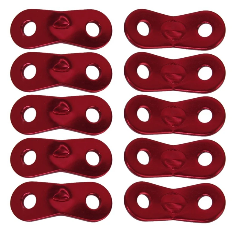 10 шт 5 мм алюминиевый сплав весы с петлей веревки ветра глаза красный| |