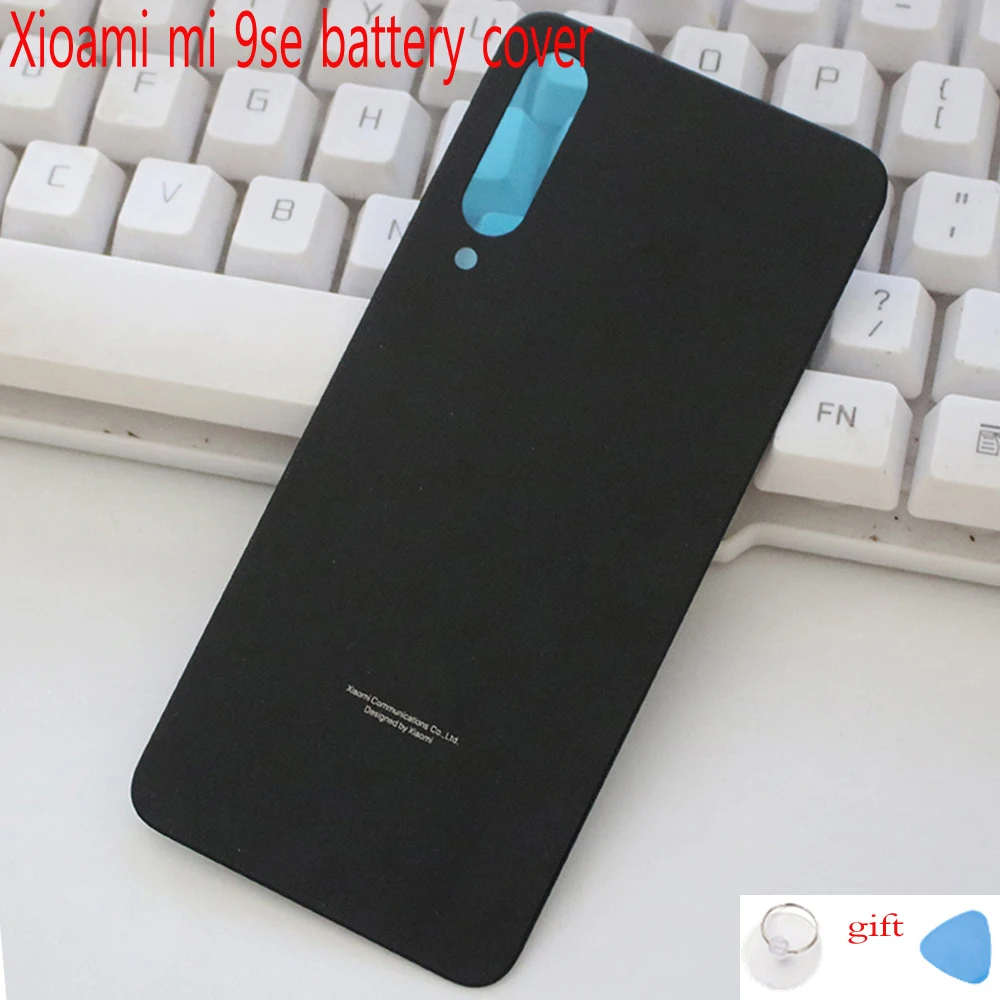 Для Xiaomi Mi 9 SE стекло крышка батареи Замена корпуса двери запасные части 3 м клей