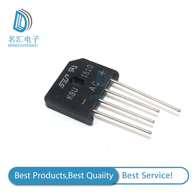 5PCS KBU1510 KBU-1510 15A 1000V diode bridge rectifier new and original IC | Rectifiers