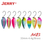 Металлическая микро-рыболовная приманка Jerry Ares Trour, 4,4 г, искусственный воблер, приманка для форели, окуня, Спиннер, рыболовная снасть