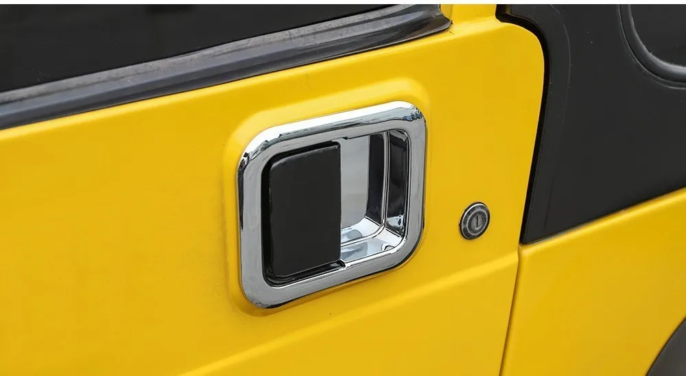MOPAI автомобильные наклейки для Jeep Wrangler 1997-2006 ABS Автомобильная дверная ручка, декоративная накладка для Jeep Wrangler TJ аксессуары