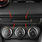 BJMYCYY, для Mazda CX3 2017 2018, центральная консоль из углеродного волокна, жидкокристаллическая отделка экрана, полоса CX-3, автомобильные аксессуары, LHDRHD