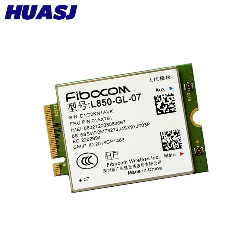 4G LTE Wireless Fibocom L850-GL M.2 Card For Lenovo Thinkpad T495s P53 P43s T14 P14s T15 T14s X13 P15s T15p L14 L15 01AX792 images - 6