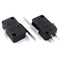 100pcs limit switch v 15 1c25 microswitch stroke with longer handle for pedal sealing machine ac 250v 16a dc 250v 0 3a