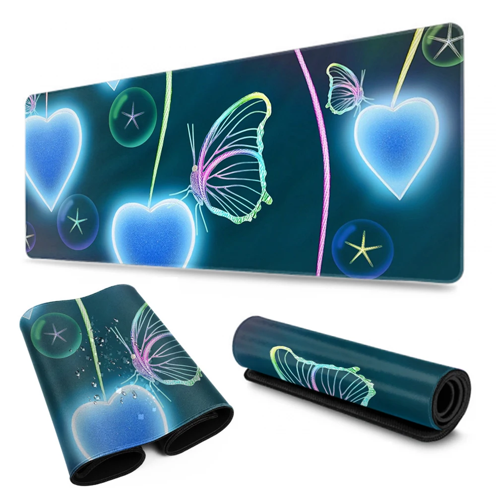 

Rakoon Extra Large Mouse Pad Big Computer Gaming Mousepad Anti-Slip Natural Rubber with Locking Edge Gaming Mouse Mat