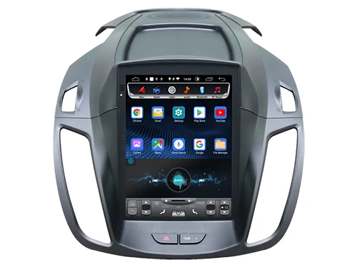 Автомобильный мультимедийный плеер для Ford Kuga c MAX 4 Гб ОЗУ 64 ПЗУ Android вертикальный
