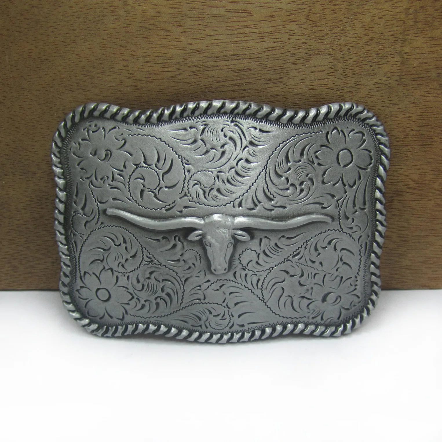 

Zinc alloy retro casual Western denim belt buckle