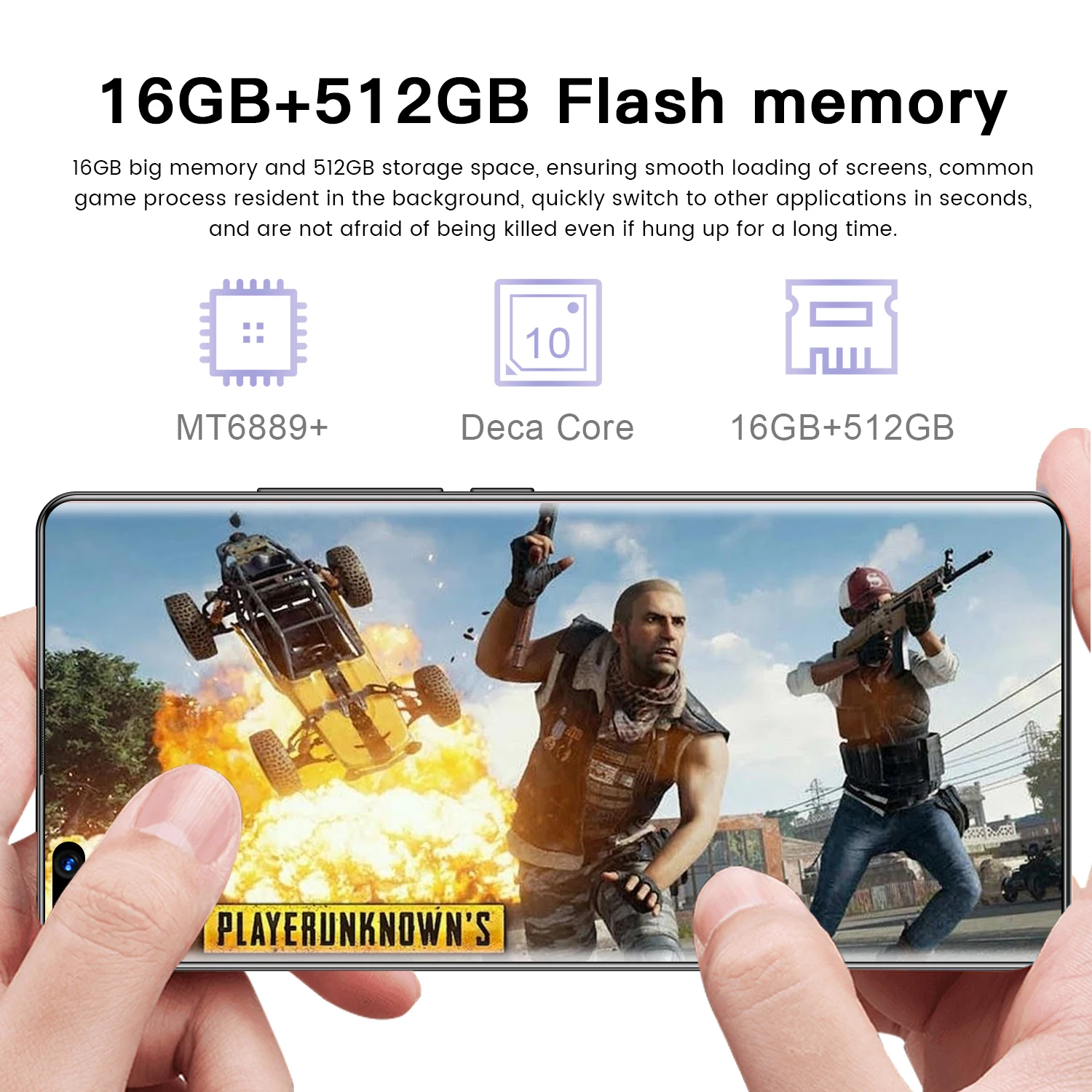 Novo-tel&eacute;fono inteligente 8 Pro, dispositivo con desbloqueo Global, Pantalla Completa HD de 7,3 pulgadas, 16GB, 512GB, Android 11, c&aacute;mara de 32 + 64MP, Bater&iacute;a grande de 6800mAh-2