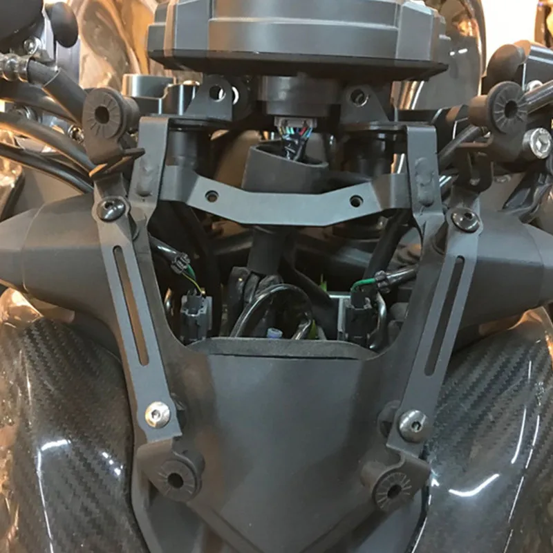 Ветрозащитный экран для мотоцикла Kawasaki Z900 2017 2018 2019 на лобовое стекло с