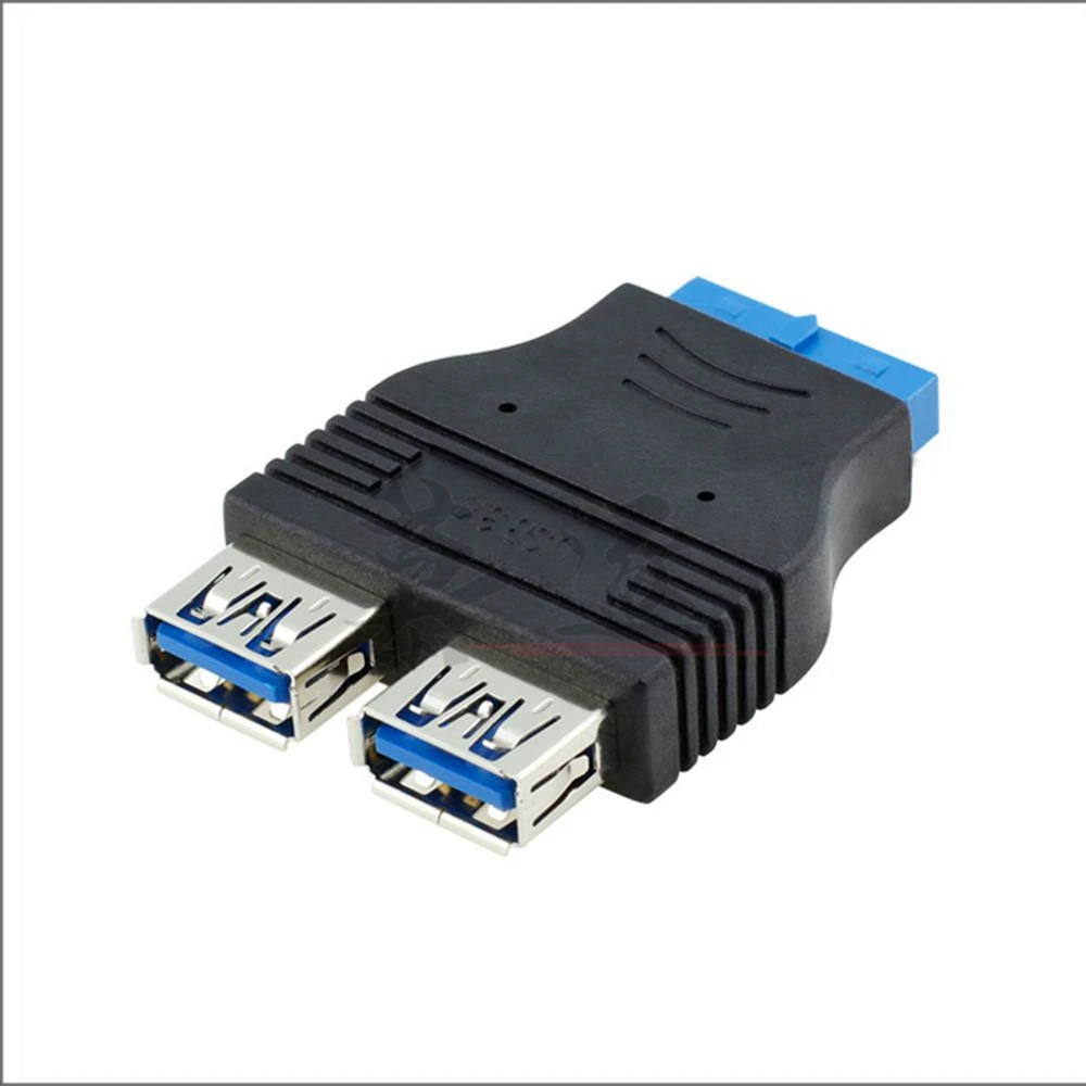 Новая материнская плата 2 порта USB 3 0 A гнездо к 20 контактный разъем