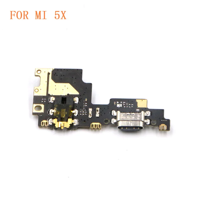 

5pcs Charger Port USB Charging Dock Port Board With Microphone Mic Flex Cable Connector For Xiaomi MI 5X A1 A2 LITE