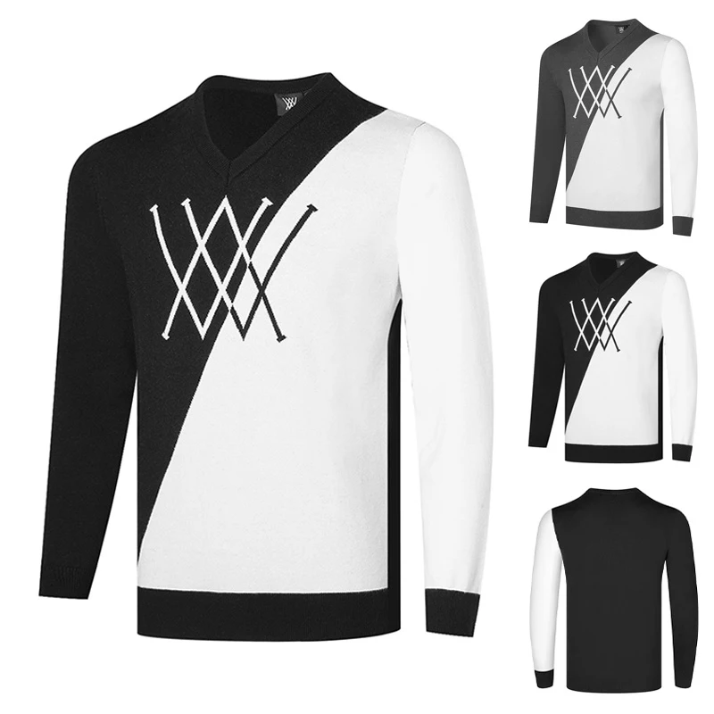

New Warm Men's Golf Clothes Man Breathable Windproof Athletic Winter Golf Wear Long Sleeve Sweaters Men's Autumn Coat Ladies