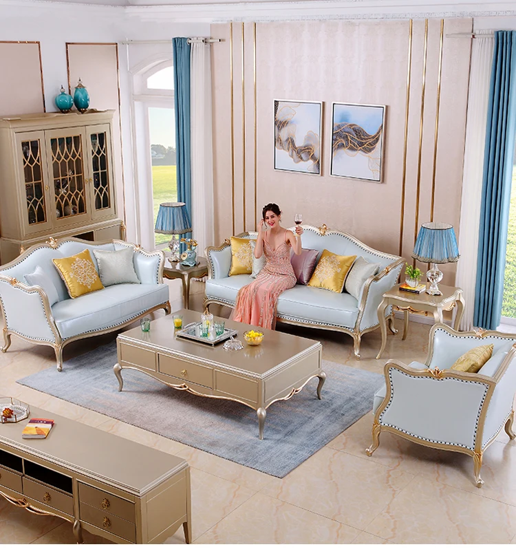 Набор чайный столик из массива дерева Простой Легкий роскошный комплект в