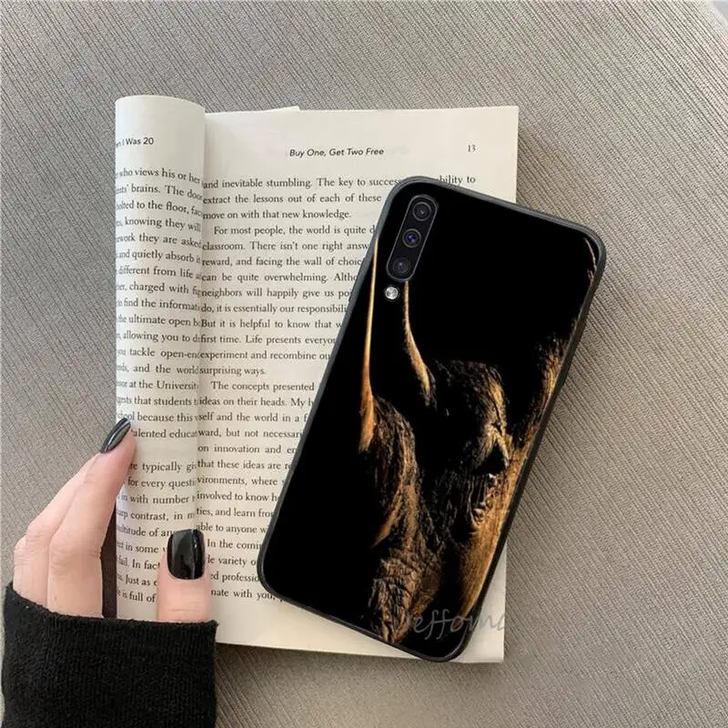 

Rhinoceros animal cool cool Phone Case For Samsung galaxy S note 7 8 9 10 20 fe edge A 6 10 20 30 50 51 70 lite plus Funda