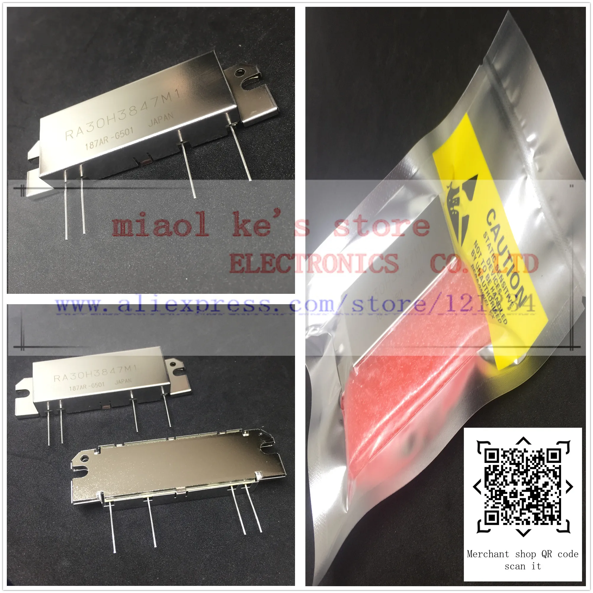 100%New original: RA30H1317M1 RA30H2127M1 RA30H3847M1 RA30H4452M1 H2M - RF MOSFET MODULE | Электронные компоненты и