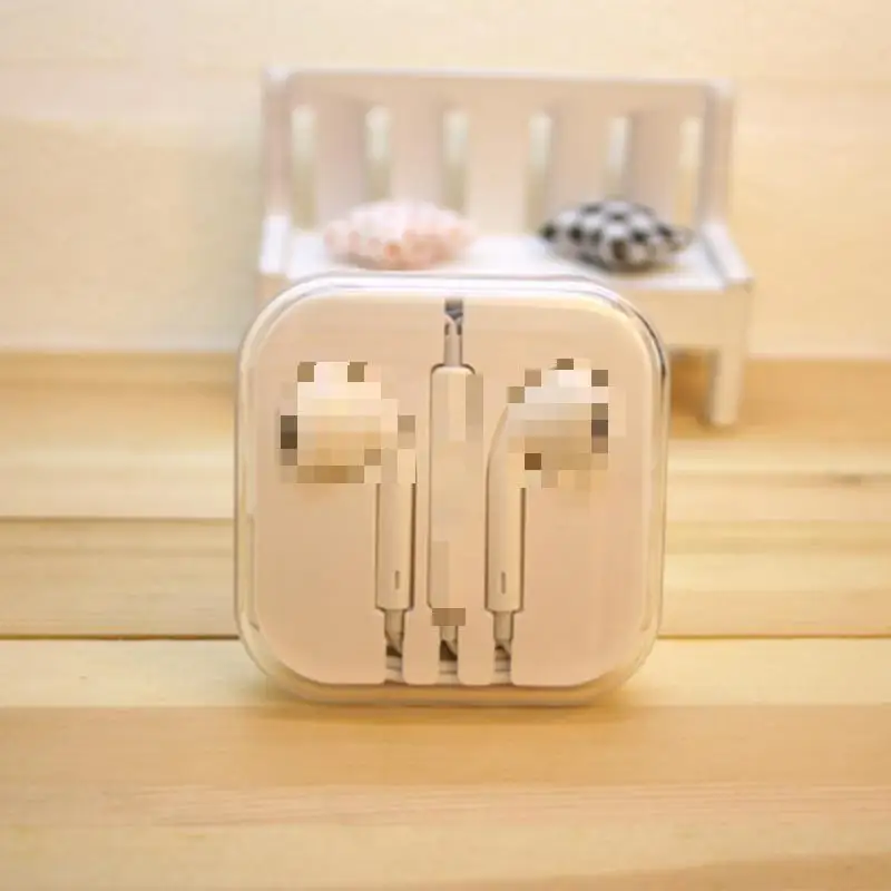 

Colorful In-Ear Earphone Phone Accessories 3.5mm Port Mobile Headphone With Mic & Volume Control For Iphone 7 6plus 6s 6 55 5