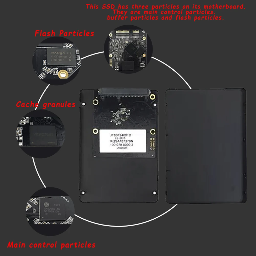 SemsoTai 2 5 дюймовый ssd 120 ГБ hdd SATA III 3D NAND Flash TLC 450 МБ/с./с силиконовые движения
