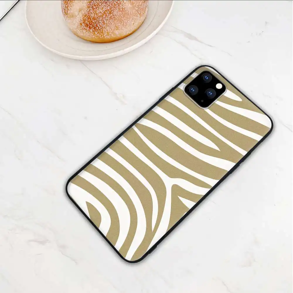 

Women Zebra Black And White Colorful Stripes Telephone Case For Samsung Galaxy S20 Ultra S10 Lite 2020 S9 S8 Plus S7 Edge Cover