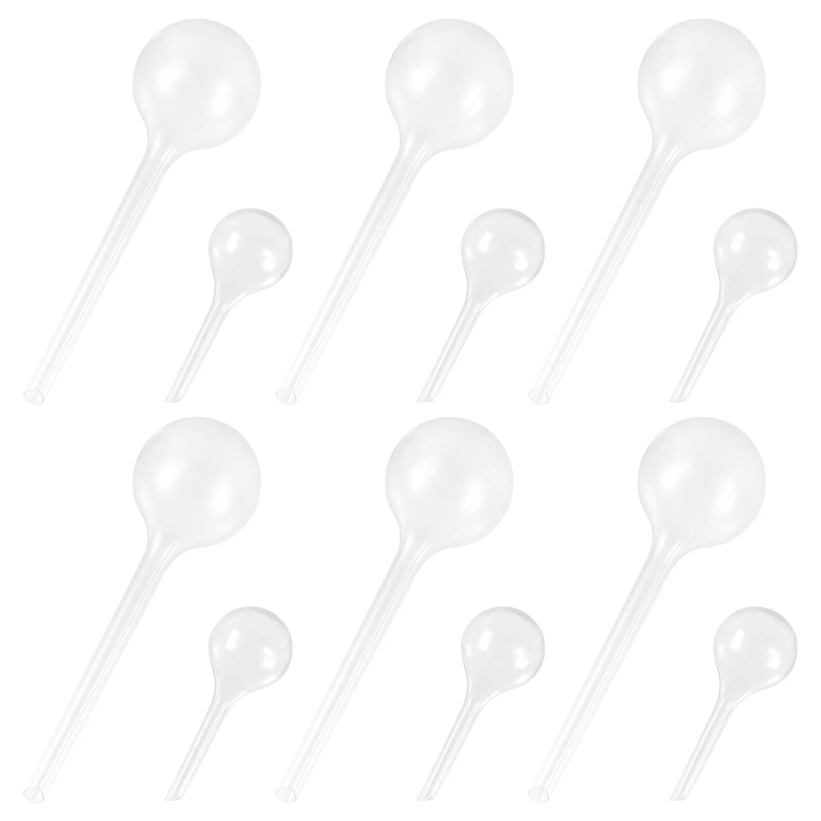 

6pcs Self-watering Globes Clear Plant Watering Bulbs Garden Watering Globes
