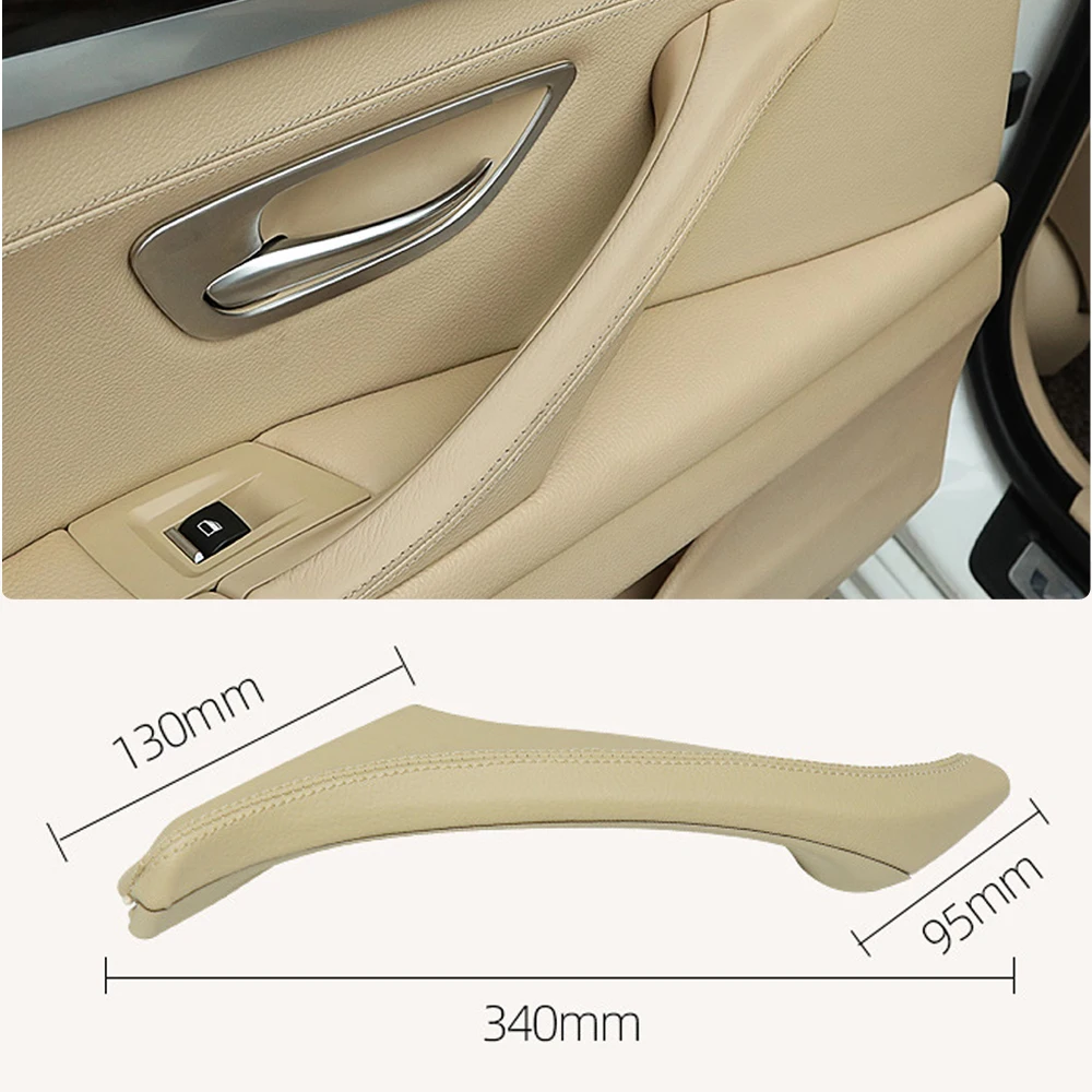

For BMW 5 Series F10 F11 F18 520i 523i 525i 528i LHD RHD Left Right Interior Passenger Door Quality Leather Pull Handle Assembly