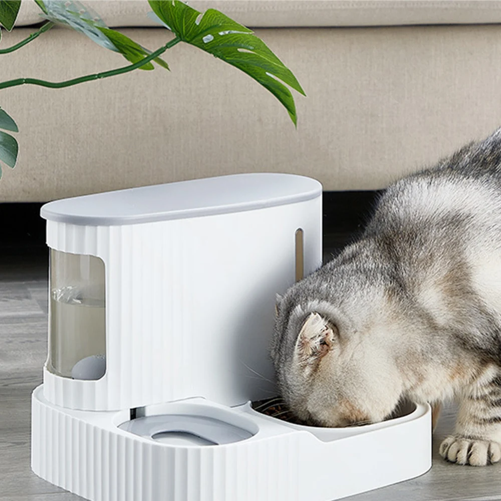 

Кормушка для домашних животных, автоматический диспенсер для воды для кошек, аксессуары для еды для кошек и собак, кошачий фонтан для собак