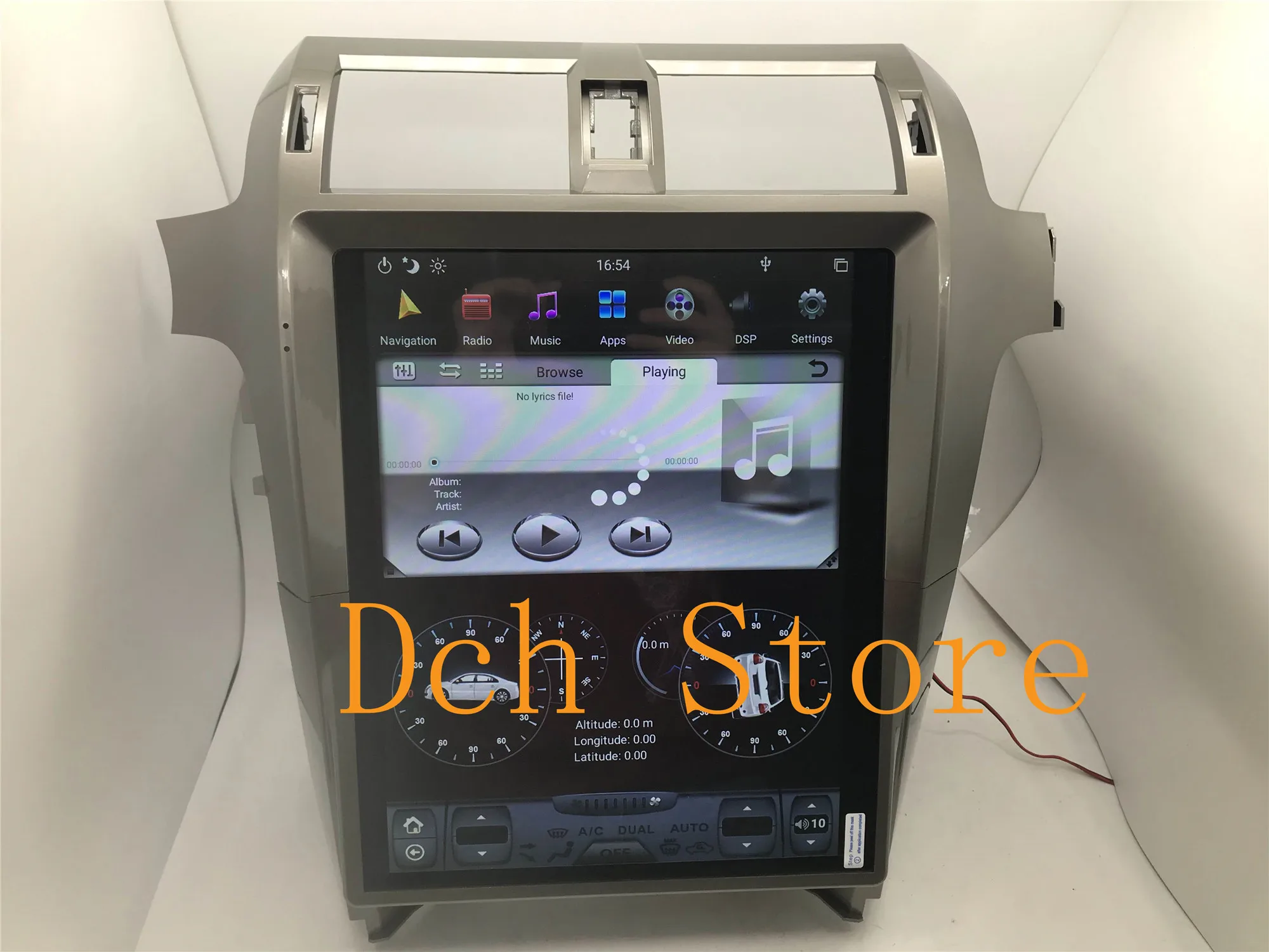 15 дюймовый вертикальный автомобильный DVD GPS навигатор Тесла стиль Android 9 0 для lexus GX